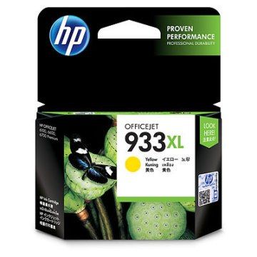 HP 933XL 黃色墨水匣