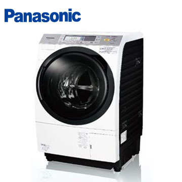 【福利品 】Panasonic 10.5公斤nanoe泡洗淨滾筒洗衣機(左開)