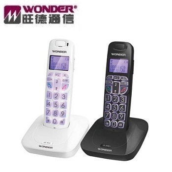 旺德WONDER DECT數位無線電話 (不挑色)