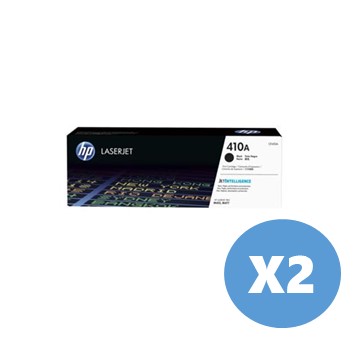 2入組｜惠普HP 410A 黑色原廠碳粉匣
