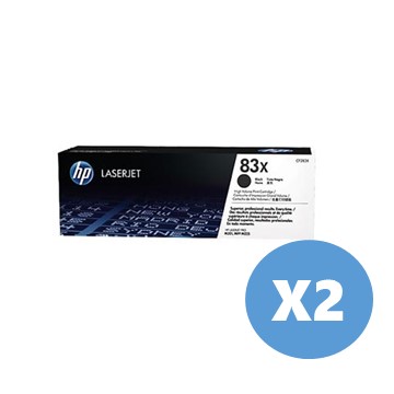 2入組｜惠普HP CF283X 黑色原廠 LaserJet 碳粉匣