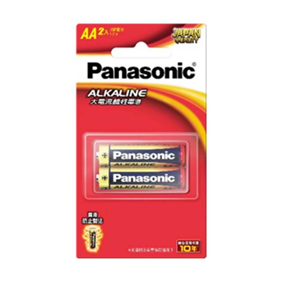國際牌Panasonic 大電流鹼性電池3號2入