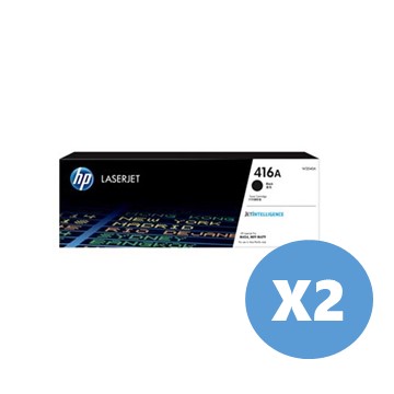 2入組｜惠普HP 416A 黑色原廠 LaserJet 碳粉匣