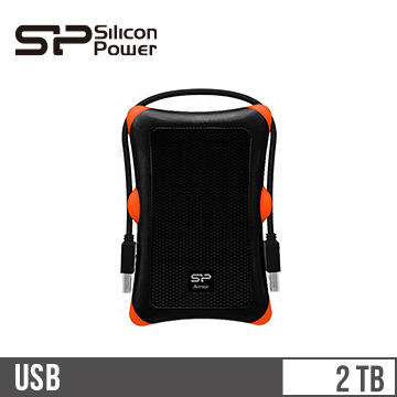 SP廣穎 2.5吋 2TB 行動硬碟 黑