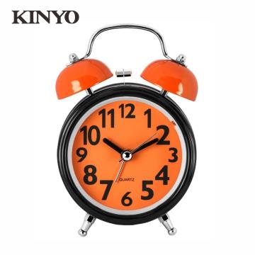 KINYO 馬卡龍雙鈴鬧鐘