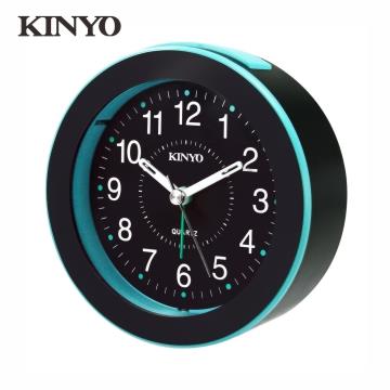 KINYO 時尚圓形鬧鐘
