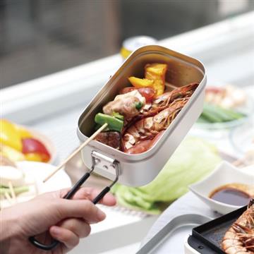 HaoO-日式鋁製飯盒 800ml