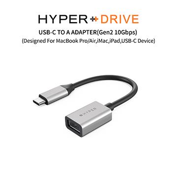 HyperDriveUSB-C TOUSB-A集線器Gen2 10Gbps