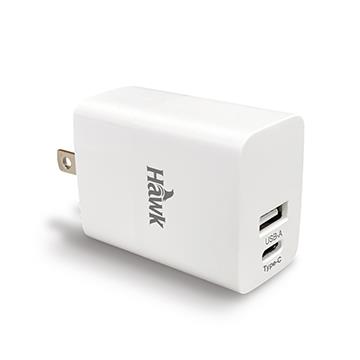 Hawk 45W 高速PD電源供應器-白