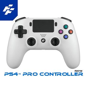 Flashfire PS4 無線遊戲手把-白
