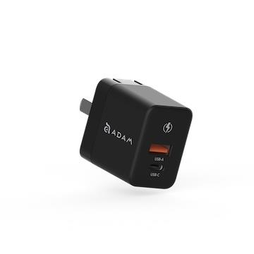 ADAM OMNIA X35A 35W 1C1A 雙孔充電器 黑
