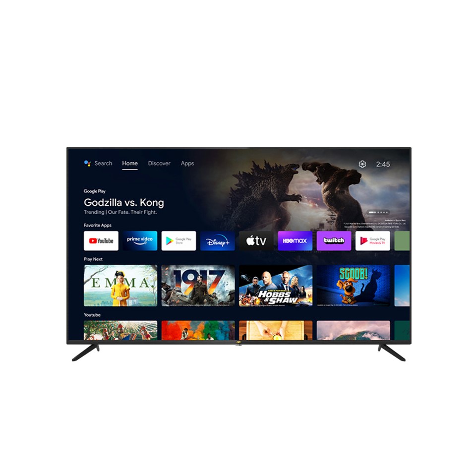 JVC 50型4K HDR Google認證 安卓語音 聯網 顯示器