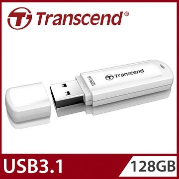 創見JetFlash 730 128G(白)隨身碟