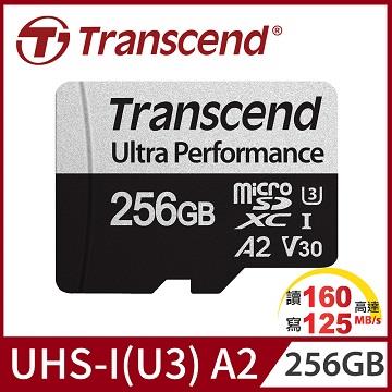 創見 MicroSDXC U3 V30/A2 256GB記憶卡