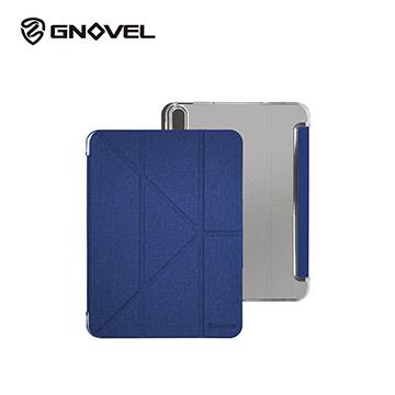 GNOVEL iPad Air 10.9透明背版保殼-藍