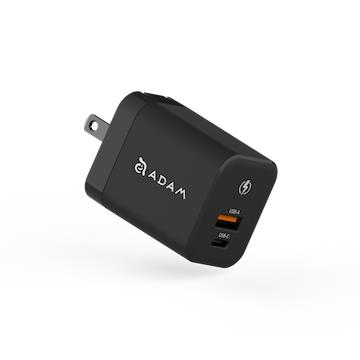 ADAM OMNIA X45A 45W 1C1A 雙孔充電器-黑