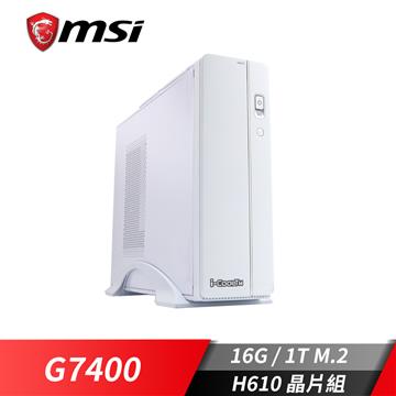 微星平台[春風如雪]雙核效能SSD電腦(G7400/16G/1TB_M2) 春風如雪