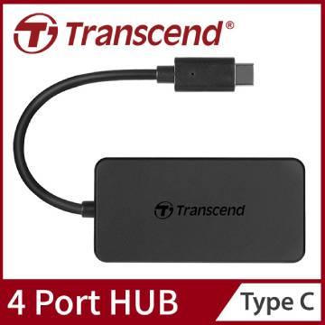 創見 Type-C轉USB 4埠集線器