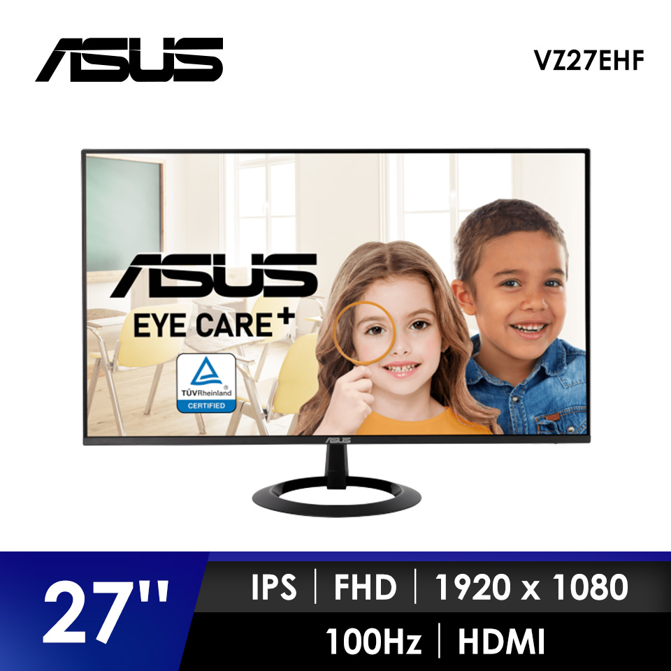 華碩 ASUS 27型 IPS護眼電競顯示器 (100Hz/1920X1080/HDMI)