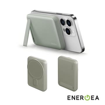 ENERGEA MAGPAC MINI磁吸支架行動電源-綠