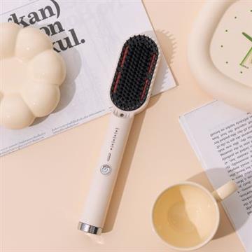 ROOMMI Glossy 電熱直髮梳-奶油黃