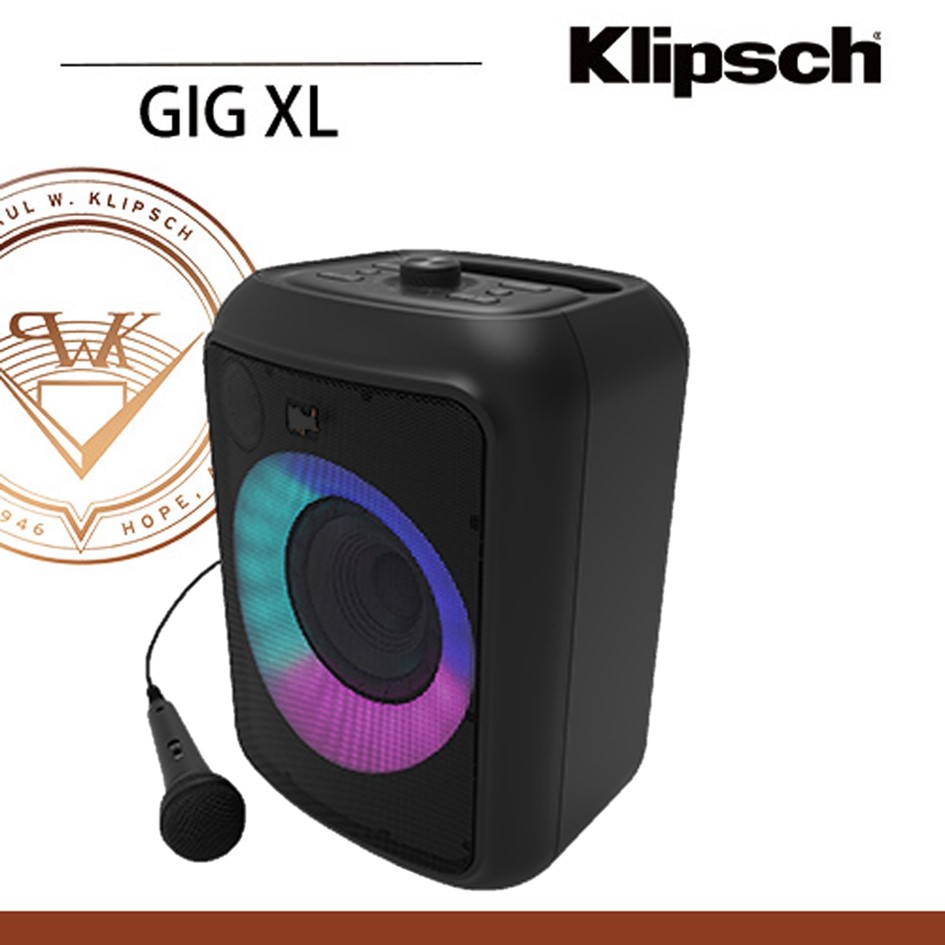 Klipsch 派對喇叭-隨行卡拉OK