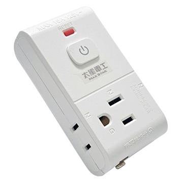 太星電工 2P+3P一開三插安全分接式插座