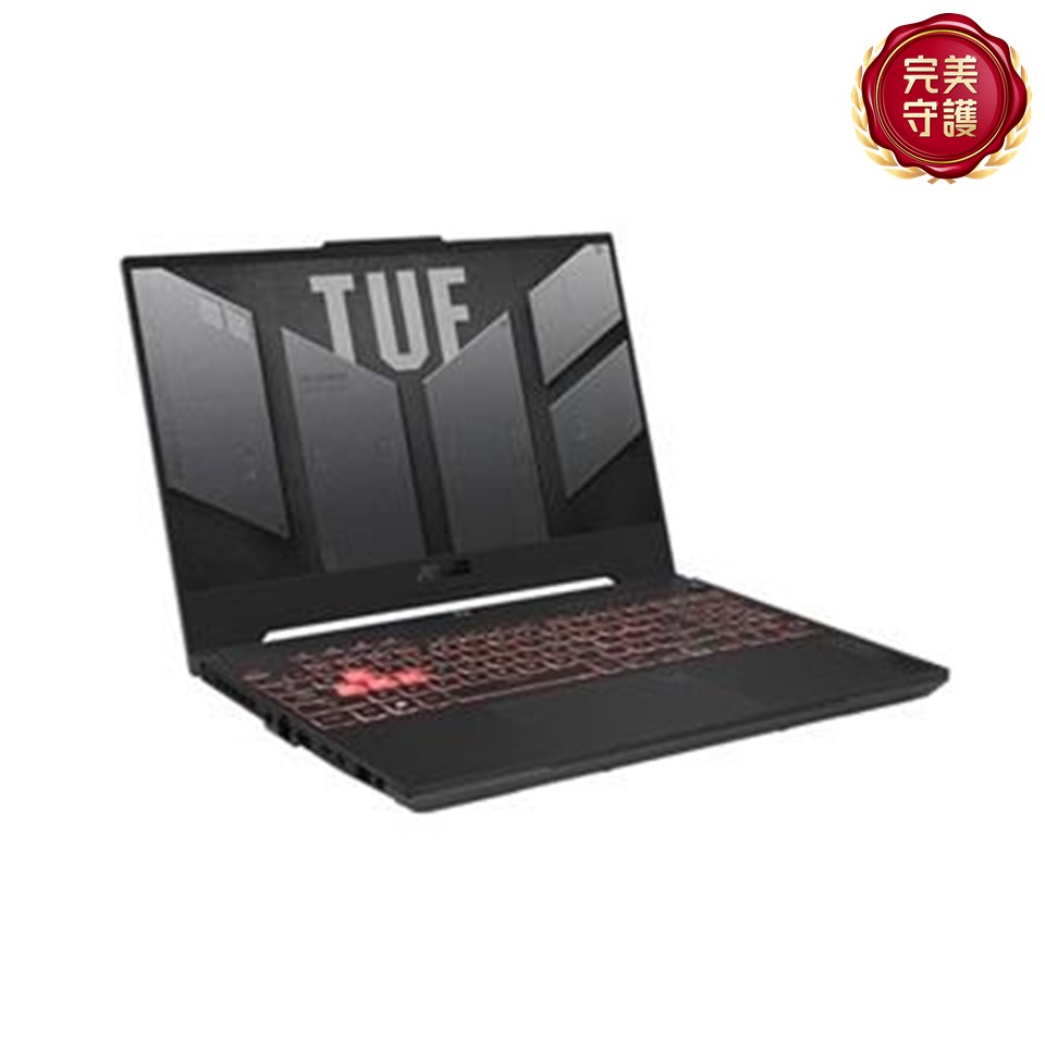 華碩 ASUS TUF 電競筆電 15.6" (R5-7535HS/16GB/512GB/RTX4050-6G/W11) 灰