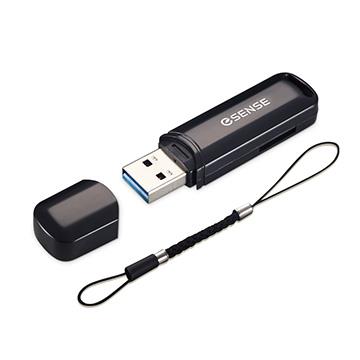 Esense C22(黑) SD/T-Flash讀卡機
