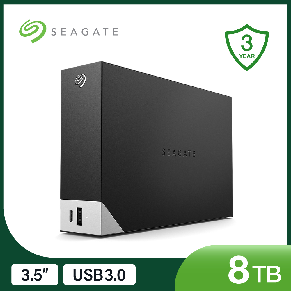 Seagate 3.5吋 8TB One Touch Hub