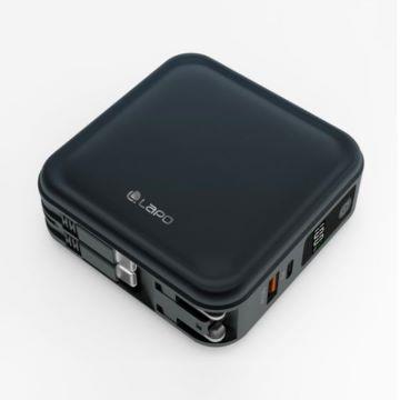 LaPO 八合一無線快充行動電源Type C-藍