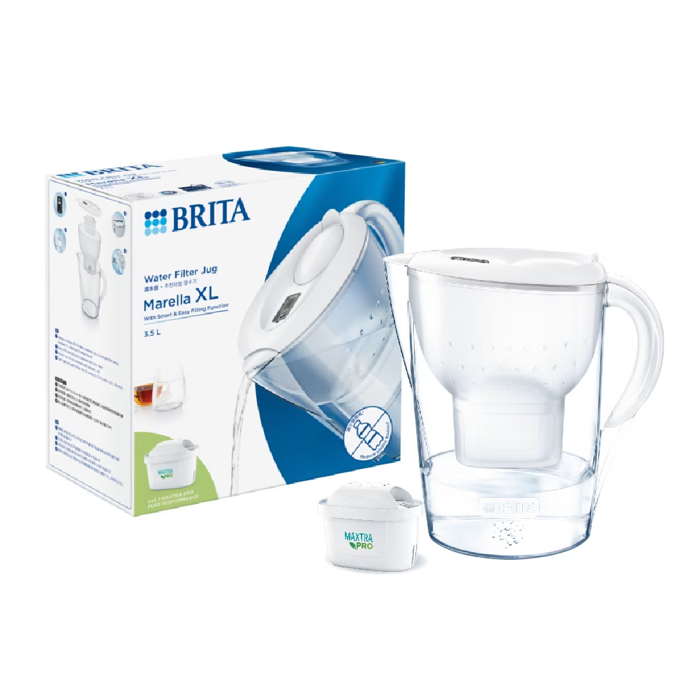 BRITA 馬利拉濾水壺(白)MXPRO XL