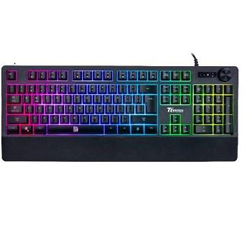 曜越 PurePlay RGB薄膜式電競鍵盤
