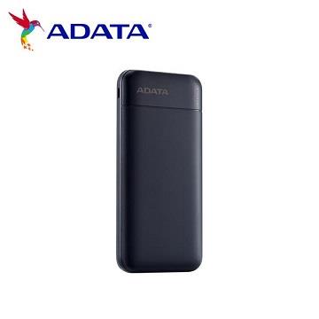 威剛 C100 PD/QC 20W行動電源10000mAh-黑