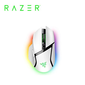 Razer Basilisk V3 Pro無線電競滑鼠-白