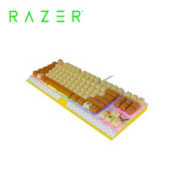 Razer黑寡婦V3 TKL綠軸鍵盤Pokemon Edition (無注音)
