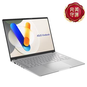 ASUS Vivobook S14 OLED 筆電 銀(硬碟升級) (Ryzen AI 9 HX/32G/4T SSD/W11)