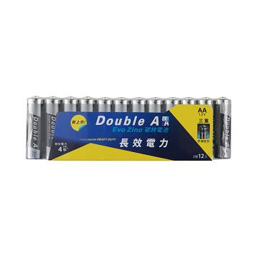 Double A 3號碳鋅電池12入