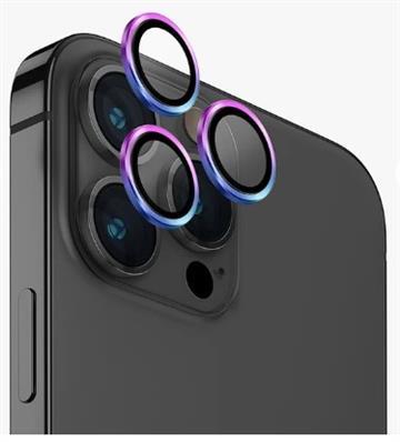 UNIQ i16 Pro系列 OPTIX三鏡頭貼-燒鈦