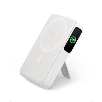 Anker Qi2 15W磁吸行動電源10000mAh-白