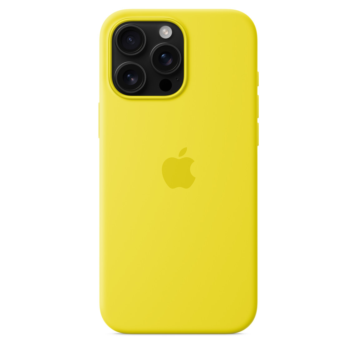 iPhone 16 PM MagSafe矽膠保護殼-楊桃色