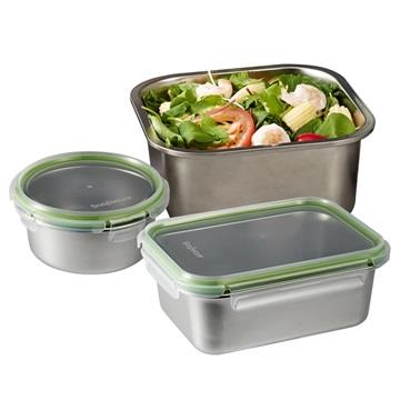 日立贈品-康寧不銹鋼可微波保鮮盒3件組(COR-3PCS)