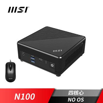 微星MSI Cubi N ADL-021BTW 迷你桌機 (N100/NO OS)