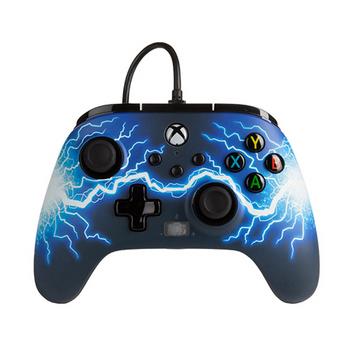 PowerA XBOX官方授權有線遊戲手把-閃電