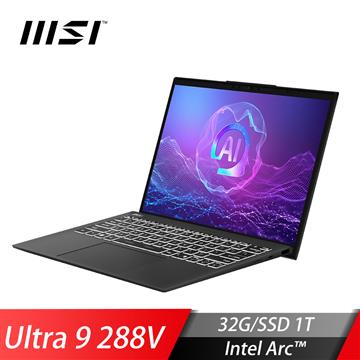 微星MSI Prestige 13 AI+ Evo 商務筆電 (Ultra 9 288V/32G/1T SSD/Win11Pro)