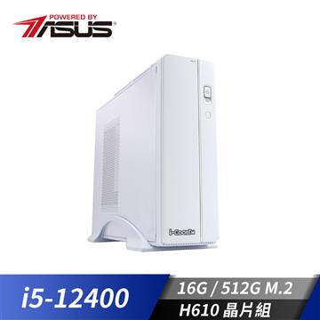 華碩平台[春芳花開II]i5效能電腦 (i5-12400/16G/512G_M2)