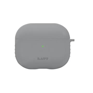 LAUT萊德 AirPods 4 矽膠防塵保護殼-灰
