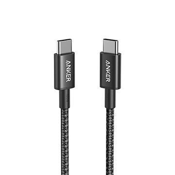 Anker A8752 60W Type-C 充電線1M-黑