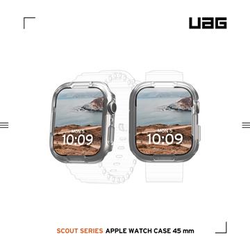 UAG Apple Watch 45mm 耐衝擊保護殼V2-透明