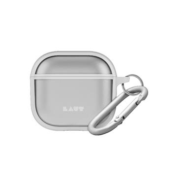 LAUT萊德 AirPods 4防摔防塵保護殼-霧白